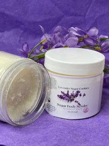 Lavender Sugar Cookie Sugar Body Scrub – Net Wt 4 oz