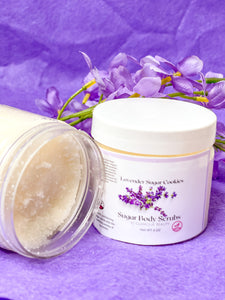 Lavender Sugar Cookie Sugar Body Scrub – Net Wt 4 oz